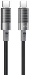 XO Cablu Date si Incarcare XO NB-Q282B, Silicon, USB-C, QC3.0 PD60W, 1m, Negru (Vtk-Acc-8323)