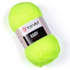 YARNART Baby 8232 - neon sárga
