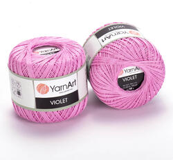 YARNART Violet 319 - rózsaszín