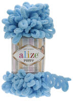 alize Puffy 287 - pasztell kék