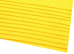 Stoklasa Filc anyag 20x30 cm - sárga