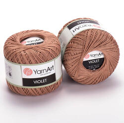 YARNART Violet 15 - világosbarna