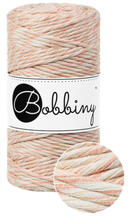 Bobbiny 3 Ply Makramé fonal 3 mm - Peach Shake