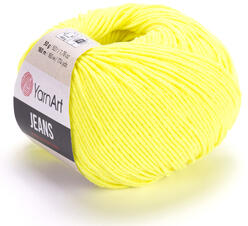 YARNART Jeans 58 - neon sárga