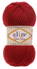 alize Baby Best 106 - sötétvörös