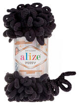 alize Puffy 1060 - matt fekete