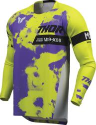 Thor Tricou atv cross Thor Launchmode Bleach, culoare galben fluo mov, marime S (29108400PE)