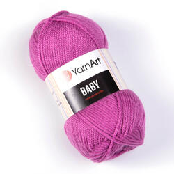 YARNART Baby 560 - rózsaszín-lila