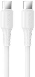 hoco. Cablu Date si Incarcare Hoco X120 USB-C - USB-C 3A, 60W Fast Charge, 1m, Alb (Vtk-Acc-8531)