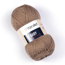 YARNART Baby 218 - szürkésbarna