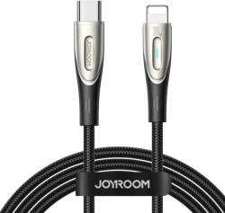 JOYROOM Cablu transfer date si incarcare Joyroom A31-CL3 tip Lightning - USB-C PD30W LED 1.2m, Negru (Clc-Acc-1937)