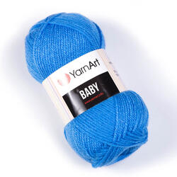 YARNART Baby 600 - kék