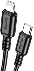 Kakusiga Cablu Date si Incarcare Kakusiga KSC-982 USB-C la Lightning 20W QC3.0, 1m, Negru (Vtk-Acc-10256)