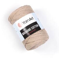 YARNART Macrame Cotton 753 - világos cappuccino