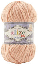 alize Velluto 866 - világos rózsaszín