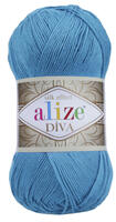alize Diva 245 - kék türkiz