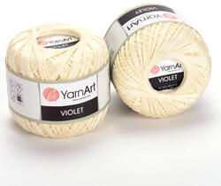 YARNART Violet 0326 - krémszínű