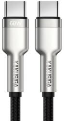 Kakusiga Cablu Date si Incarcare Kakusiga KSC-685 mufa USB-C la USB-C 60W PD, Gri (Clc-Acc-3936)