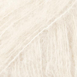 DROPS Design Brushed Alpaca Silk uni 01 - törtfehér