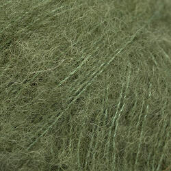 DROPS Design Brushed Alpaca Silk uni 32 - mohazöld