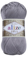 alize Diva 348 - füstszürke