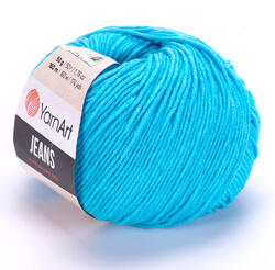 YARNART Jeans 33 - türkizkék