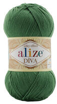 alize Diva 910 - matt zöld