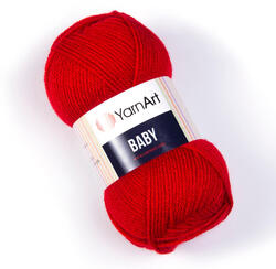 YARNART Baby 576 - piros