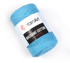 YARNART Macrame Cotton 763 - világos türkiz