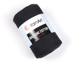 YARNART Macrame Cotton 750 - fekete