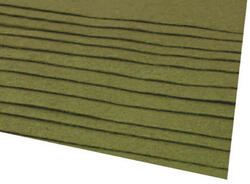 Stoklasa Filc anyag 20x30 cm - khaki zöld