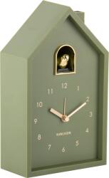 Karlsson Ceas deșteptător Modern Cuckoo Oro, verde deschis (KA6077GR)