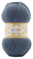 alize Baby Best 418 - acélszürke kék