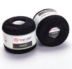 YARNART Violet 999 - fekete