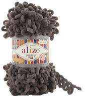 alize Puffy fine 305 - kávé