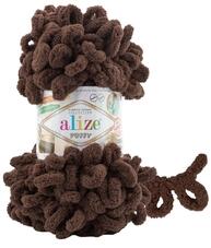 alize Puffy 493 - sötétbarna