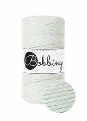 Bobbiny 3 Ply Makramé fonal 3 mm - Glossy Milky Green