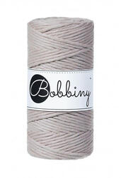 Bobbiny 3 Ply Makramé fonal 3 mm - Pearl