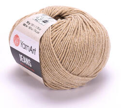 YARNART Jeans 48 - okker