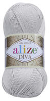 alize Diva 168 - ezüstszürke