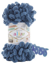 alize Puffy 637 - kék farmer