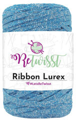 ReTwisst Ribbon Lurex - türkiz
