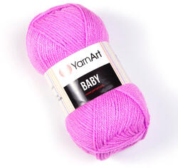 YARNART Baby 635 - rózsaszín-ibolya
