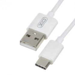 XO Cablu transfer date si incarcare XO NB47 USB-A - USB-C 2.4A 1m, Alb (Clc-Acc-1922)