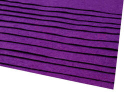 Stoklasa Filc anyag 20x30 cm - lila
