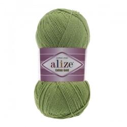 alize Cotton Gold 485 - olívazöld
