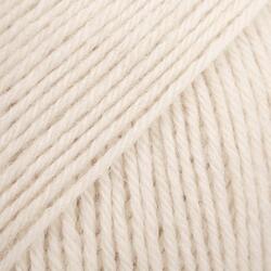 DROPS Design Fabel uni 121 - krémfehér