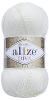 alize Diva 1055 - cukor fehér