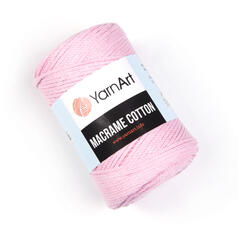 YARNART Macrame Cotton 762 - édes rózsaszín