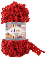 alize Puffy fine 56 - piros